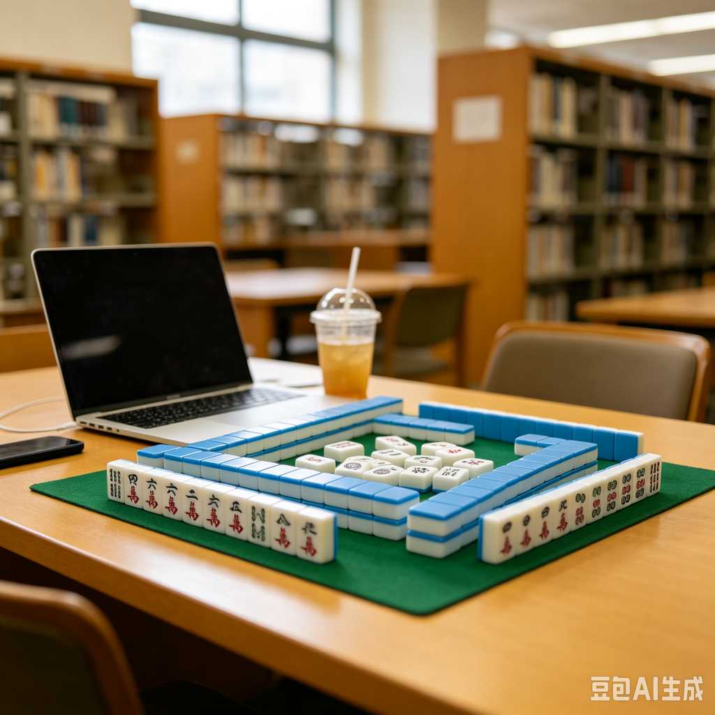 mini mahjong tiles keychain