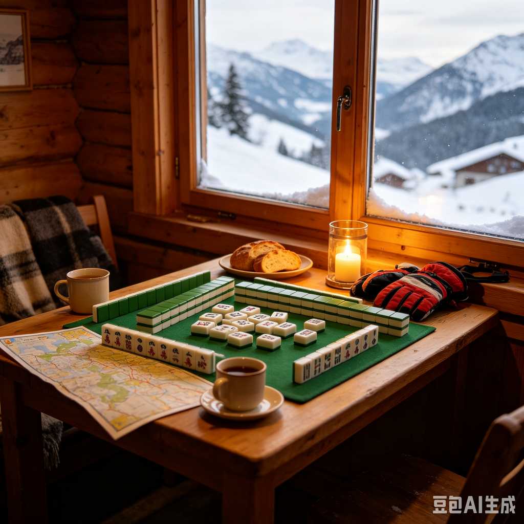 mahjong game set