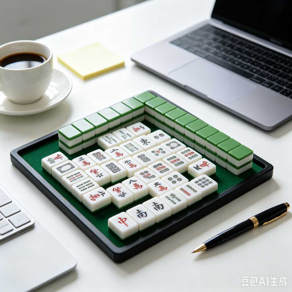 lightweight mahjong tile set