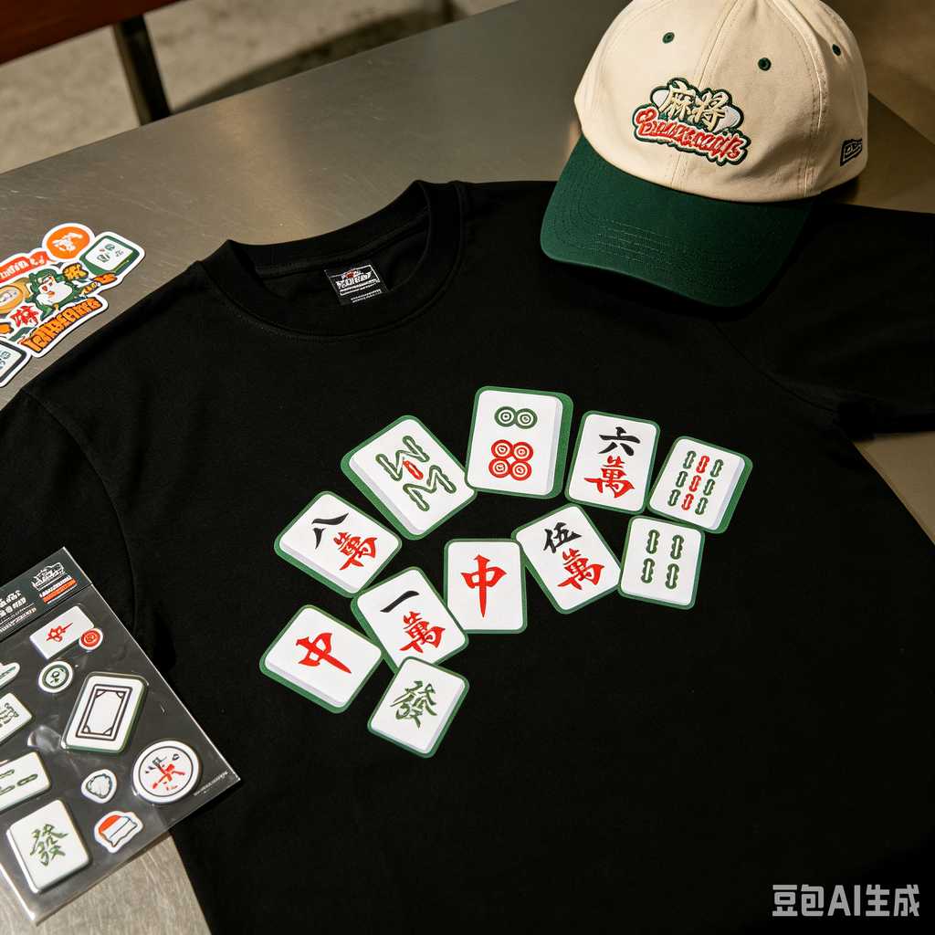 travel mahjong table mat set