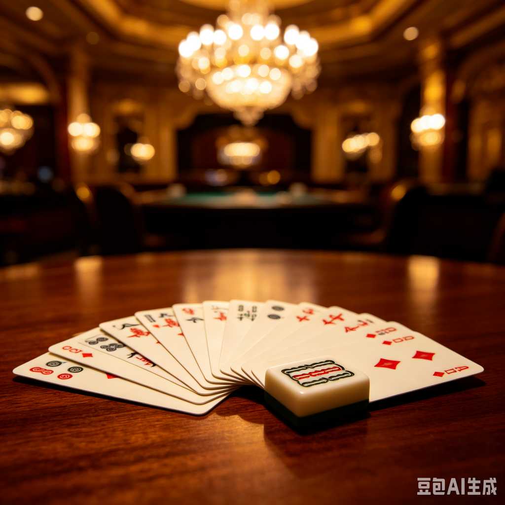 minimal text mahjong set